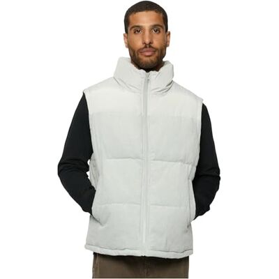 Urban Classics Herrväst, snöre, väst, ljusinnehåll XL, Lightasfal, XL Urban Classics Herrväst, snöre, väst, ljusinnehåll XL, Lightasfal, XL