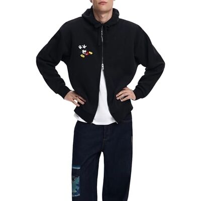 Desigual Sweat_Mixed_Disney, 2000 Svart, L, svart, L Desigual Sweat_Mixed_Disney, 2000 Svart, L, svart, L