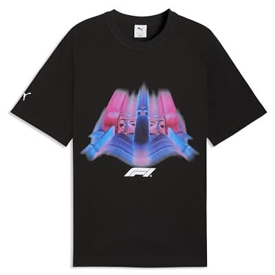 PUMA F1 bil t-shirt 2 svart PUMA F1 bil t-shirt 2 svart