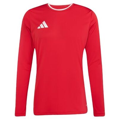 adidas herr Entrada26 Long Sleeve Jersey Shirt, team power red 2/white, XL adidas herr Entrada26 Long Sleeve Jersey Shirt, team power red 2/white, XL
