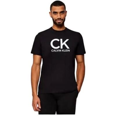 jeans herr SS 30S EU CK Calvin grafisk TEE LV04RD819G grafiska t-shirts, svart (svart), L, svart (svart), L jeans herr SS 30S EU CK Calvin grafisk TEE LV04RD819G grafiska t-shirts, svart (svart), L, svart (svart), L