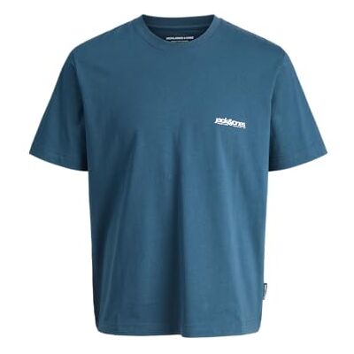 JACK & JONES Jcounion Back Print Jj Tee Ss Crew Neck, titan, L JACK & JONES Jcounion Back Print Jj Tee Ss Crew Neck, titan, L