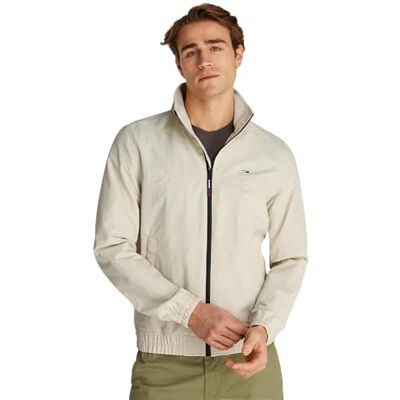 Tommy Jeans Män TJM ESSENTIAL CASUAL BOMBER Puffer Jacka, Beige, XS, Beige (tidningspapper), XS Tommy Jeans Män TJM ESSENTIAL CASUAL BOMBER Puffer Jacka, Beige, XS, Beige (tidningspapper), XS