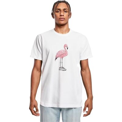 Flamingo Baller Tee män vit XS, Vit, XS Flamingo Baller Tee män vit XS, Vit, XS