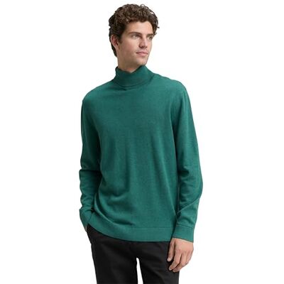 TOM TAILOR herrtröja, 38681 – Jasper Green Melange, M TOM TAILOR herrtröja, 38681 – Jasper Green Melange, M