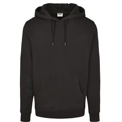 Urban Classics Organic Basic Hoody för män, svart, L Urban Classics Organic Basic Hoody för män, svart, L