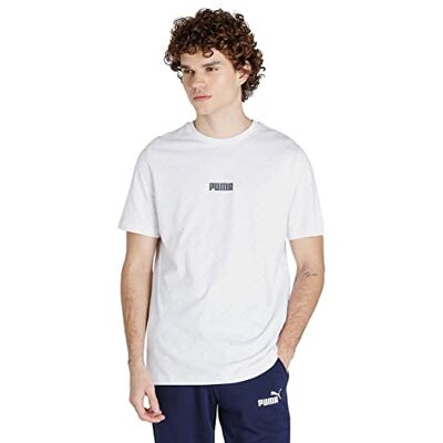 PUMA MCFC Ftbllegacy T-shirt för män, vit, XXL PUMA MCFC Ftbllegacy T-shirt för män, vit, XXL