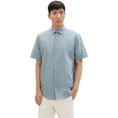 TOM TAILOR herrskjorta, 27475 Grå mint, XXL TOM TAILOR herrskjorta, 27475 Grå mint, XXL