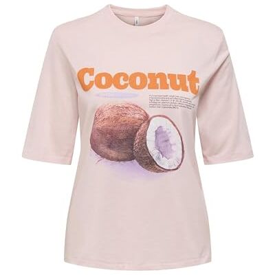 ONLY Onlphoebe S/S Fresh Top Box JRS, mauve chhalk, M ONLY Onlphoebe S/S Fresh Top Box JRS, mauve chhalk, M