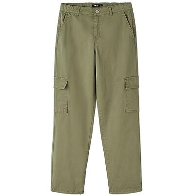 NAME IT Nlntalse TWI Straight Cargo Pant Noos Byxor Unisex Vuxen, Djup Lichen Green, 164 NAME IT Nlntalse TWI Straight Cargo Pant Noos Byxor Unisex Vuxen, Djup Lichen Green, 164
