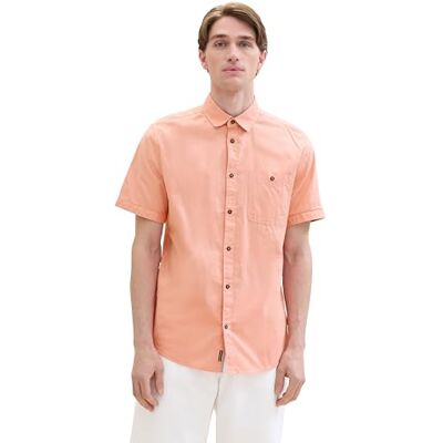 TOM TAILOR herrskjorta, 12642 – Hazy Korallros, XXL TOM TAILOR herrskjorta, 12642 – Hazy Korallros, XXL