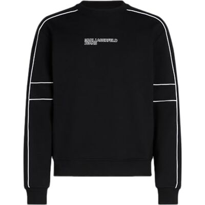 KARL LAGERFELD JEANS , Herr, Regular Piping Swat, Regular Fit, Svart, XS KARL LAGERFELD JEANS , Herr, Regular Piping Swat, Regular Fit, Svart, XS