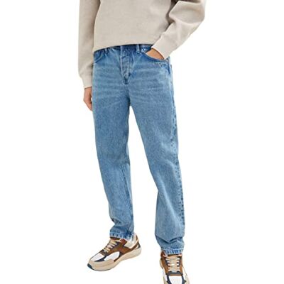 TOM TAILOR Denim Herr Jeans med lös passform 1034858, 10118 Used Light Stone Blue Denim, 29W / 32L TOM TAILOR Denim Herr Jeans med lös passform 1034858, 10118 Used Light Stone Blue Denim, 29W / 32L