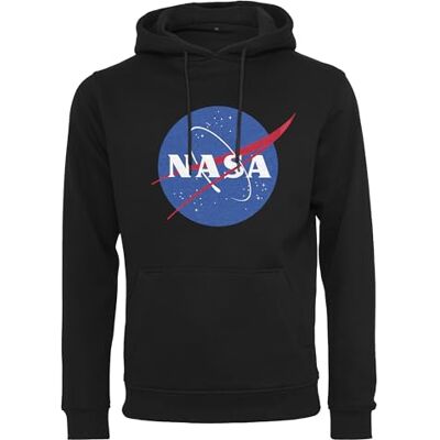 Tee NASA Hoody för män, svart, M Tee NASA Hoody för män, svart, M