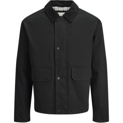 JACK & JONES Jprccriver Utility Jacka Sn, svart, m, svart, M JACK & JONES Jprccriver Utility Jacka Sn, svart, m, svart, M