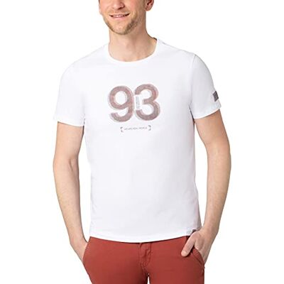 Timezone T-shirt för män, Rent vit, L Timezone T-shirt för män, Rent vit, L