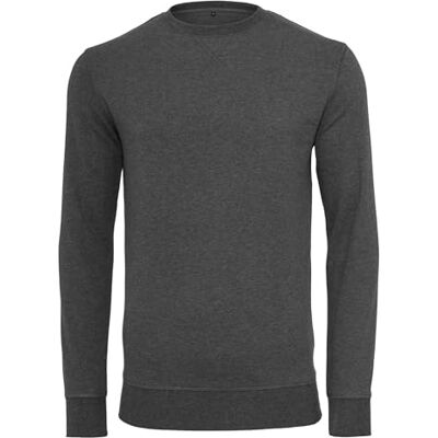 MERCHCODE Crewneck Light Crew tröja, normal passform, XL, kol, XL MERCHCODE Crewneck Light Crew tröja, normal passform, XL, kol, XL