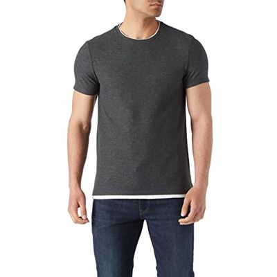 Koton Grundläggande T-shirt för män, Antracit (045), S Koton Grundläggande T-shirt för män, Antracit (045), S
