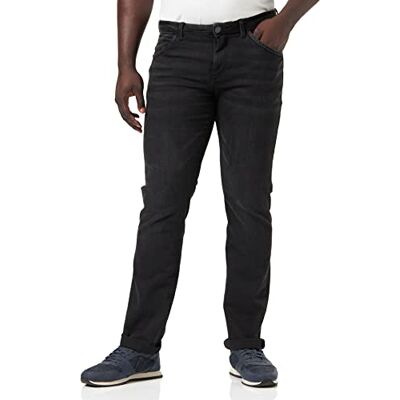 TOM TAILOR Herr marvin raka jeans 1034643, 10258 Overdyed Black Denim, 29W / 30L TOM TAILOR Herr marvin raka jeans 1034643, 10258 Overdyed Black Denim, 29W / 30L