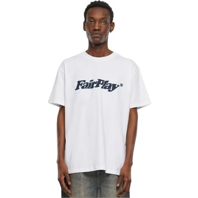 Tee Upscale herr-t-shirt playfair tung oversize t-shirt, tryck t-shirt för män, överdimensionerad passform, streetwear, Vit, XS Tee Upscale herr-t-shirt playfair tung oversize t-shirt, tryck t-shirt för män, överdimensionerad passform, streetwear, Vit, XS