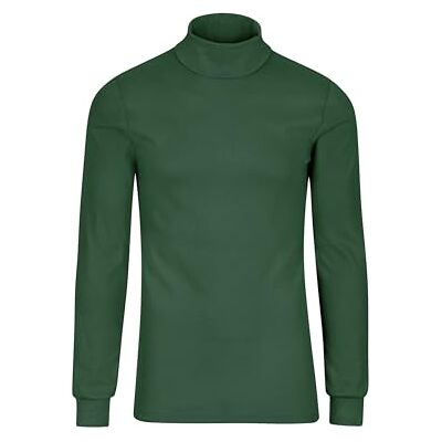 Trigema Långärmad skid- och sportpolotröja, murgröna, XXL Trigema Långärmad skid- och sportpolotröja, murgröna, XXL