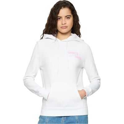 Tee Herr Ladie Sinners Hoody huvtröja, Vit, M Tee Herr Ladie Sinners Hoody huvtröja, Vit, M