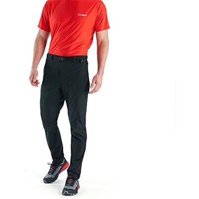 Berghaus herr Lomaxx vävda promenadbyxor, vattentåliga, bekväm passform, andningsbara byxor, svart, 28 normal (32 tum) Berghaus herr Lomaxx vävda promenadbyxor, vattentåliga, bekväm passform, andningsbara byxor, svart, 28 normal (32 tum)