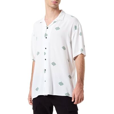 JACK & JONES JORLUKE WURL AOP skjorta SS SMU STYD24, Molndansare, M JACK & JONES JORLUKE WURL AOP skjorta SS SMU STYD24, Molndansare, M