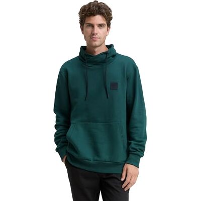 TOM TAILOR Sweatshirt för män, 38872 – Jaspis grön marinblå struktur, XXL TOM TAILOR Sweatshirt för män, 38872 – Jaspis grön marinblå struktur, XXL