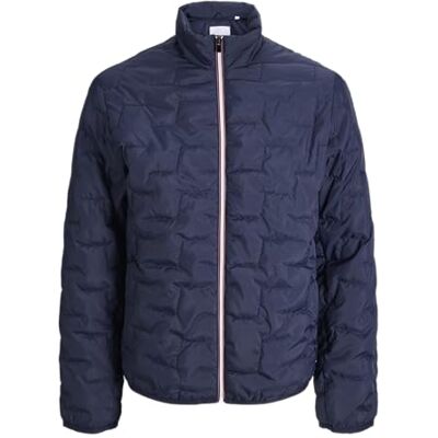 JACK & JONES Jjjake Light Puffer Stand Collar, marinblå blazer, XL JACK & JONES Jjjake Light Puffer Stand Collar, marinblå blazer, XL