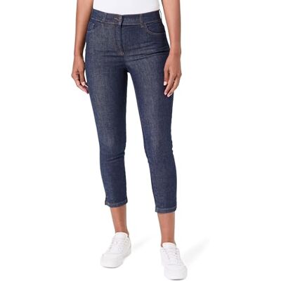 Caroll Slim Pantacourt byxor, Färg: blå, 38 Caroll Slim Pantacourt byxor, Färg: blå, 38