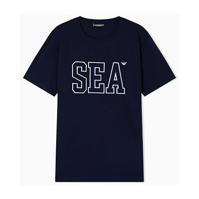 Giorgio Armani Crew Neck T-tröja, Armani Blå, S Herr Giorgio Armani Crew Neck T-tröja, Armani Blå, S Herr