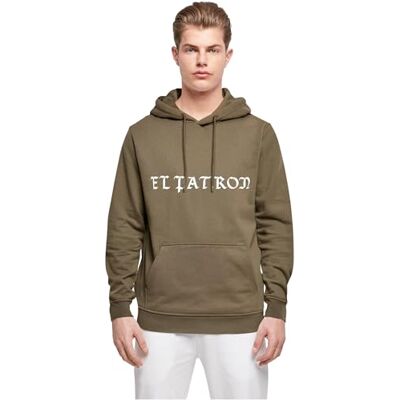 Tee Male hoodies EL Patron Hoody, normal passform, M, OLIV, M Tee Male hoodies EL Patron Hoody, normal passform, M, OLIV, M