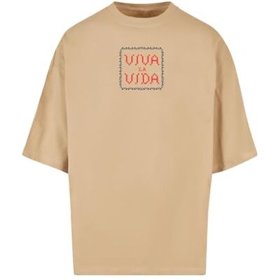 MERCHCODE T-shirt för män, 100% bomull, unionbeige, M, Unionbeige, M MERCHCODE T-shirt för män, 100% bomull, unionbeige, M, Unionbeige, M