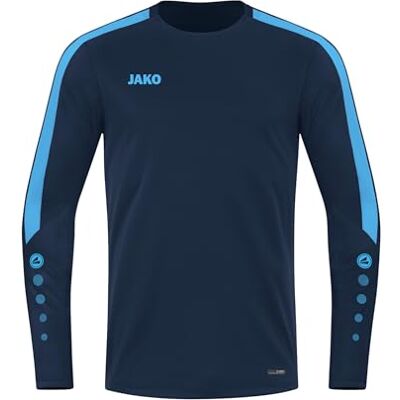 JAKO herr sweatshirt Power, marin/SkyBlue, L JAKO herr sweatshirt Power, marin/SkyBlue, L