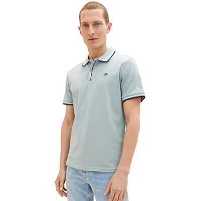 TOM TAILOR Herr Polotröja 1036961, 28129 light ice blue, XS TOM TAILOR Herr Polotröja 1036961, 28129 light ice blue, XS