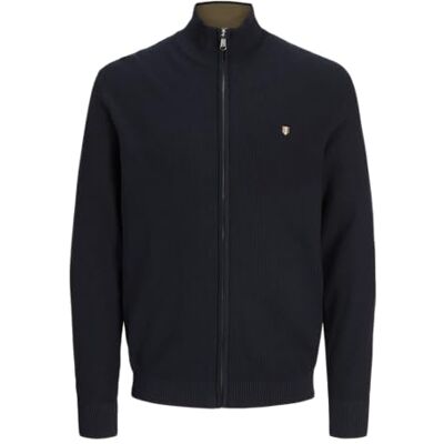 JACK & JONES Jprblurex stickad kofta med full dragkedja, Seaborne, M JACK & JONES Jprblurex stickad kofta med full dragkedja, Seaborne, M