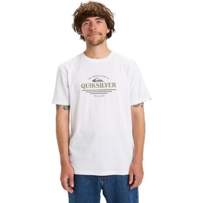Quiksilver Kortärmad T-shirt typ linje SS vit XS Quiksilver Kortärmad T-shirt typ linje SS vit XS