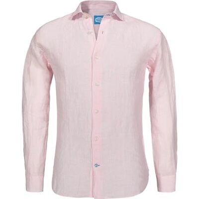 Panareha Herrskjorta i randigt linne PHUKET Rosa (XXL) Panareha Herrskjorta i randigt linne PHUKET Rosa (XXL)