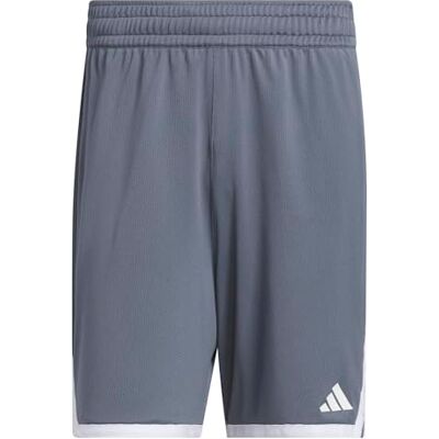 adidas herr M Everyday Pro Bball Short Shorts, Team Onix/White, S Tall adidas herr M Everyday Pro Bball Short Shorts, Team Onix/White, S Tall