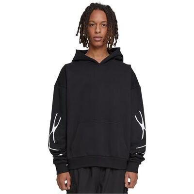 Tee herr huvtröja kollektion ultra tung oversize huvtröja svart L, svart, L Tee herr huvtröja kollektion ultra tung oversize huvtröja svart L, svart, L