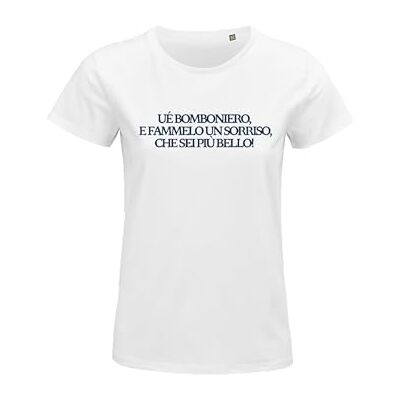 Tee Maura Bloom Official Product, Bröllop T-shirt, Vit, M Tee Maura Bloom Official Product, Bröllop T-shirt, Vit, M