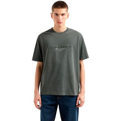 Giorgio Armani Urban heights, cornely logo signatur, normal passform, svart, XL, Svart bläck, XL Giorgio Armani Urban heights, cornely logo signatur, normal passform, svart, XL, Svart bläck, XL