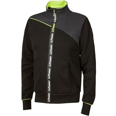 U Power U-Power EY243BC Linea Enjoy Modell URANUS Huvtröja med central dragkedja, 70% Bomull/30% Polyester, Svart Kol, 4XL U Power U-Power EY243BC Linea Enjoy Modell URANUS Huvtröja med central dragkedja, 70% Bomull/30% Polyester, Svart Kol, 4XL