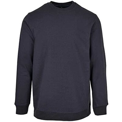 Build Your Brand sweatshirt för män, marinblå, 5XL Build Your Brand sweatshirt för män, marinblå, 5XL