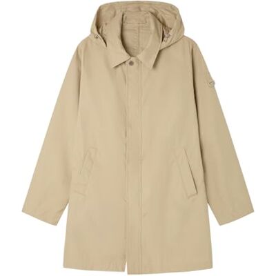 Springfield Trench Hood Sport Jacket, Beige, M för män Springfield Trench Hood Sport Jacket, Beige, M för män