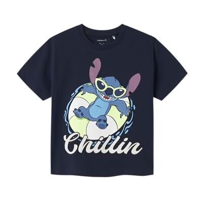 NAME IT Namn IT pojkar Nmmmalix stitch Nreg Ss Top Wdi, marinblå blazer, 104 NAME IT Namn IT pojkar Nmmmalix stitch Nreg Ss Top Wdi, marinblå blazer, 104