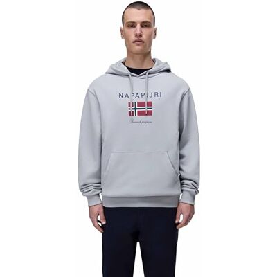 Napapijri Bese Huvtröja Grå, Ultimate Gr H62, 3XL Napapijri Bese Huvtröja Grå, Ultimate Gr H62, 3XL