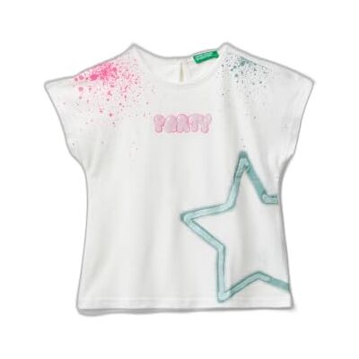 United T-shirt för flickor och flickor, Vit, 2 år United T-shirt för flickor och flickor, Vit, 2 år