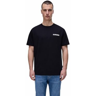 Napapijri Sumi kortärmad T-shirt svart, Svart skönhet, XL Napapijri Sumi kortärmad T-shirt svart, Svart skönhet, XL